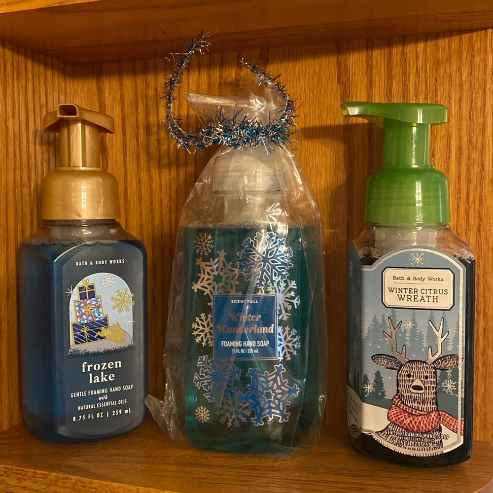 Bath & Body Works and Scentfull Foaming Hand Soap Set of 3